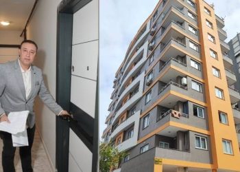 Depremden sonra döndüğü evine çilingirle girmek zorunda kaldı! Emlakçı gözaltında