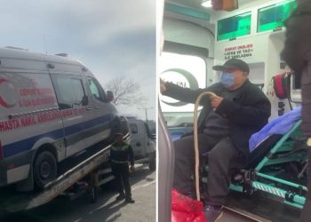 Esenyurt Belediyesine ait ambulans hasta nakli sırasında haczedildi