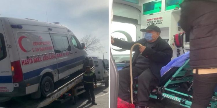 Esenyurt Belediyesine ait ambulans hasta nakli sırasında haczedildi
