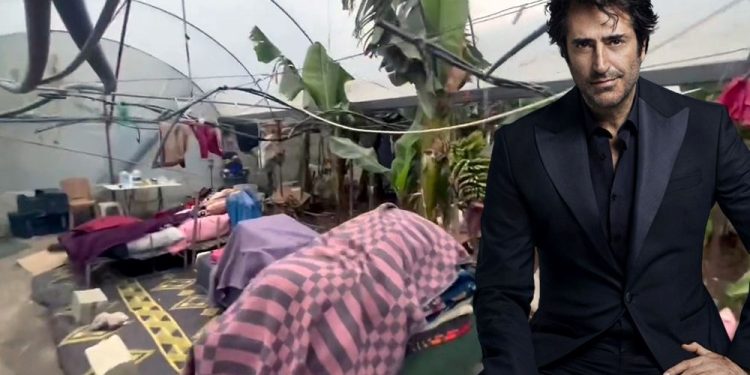 Mahsun Kırmızıgül yardım istedi: Samandağ’da 200 kişi muz serasında yaşıyor