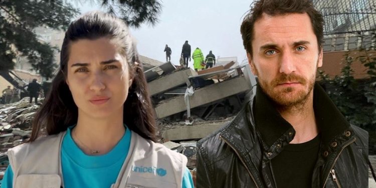 Tuba Büyüküstün ve Fırat Çelik depremzedeler için yardım gecesi düzenliyor