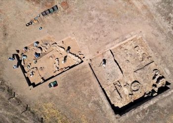 Aydın Tepecik Höyüğü’ndeki kazıda saray benzeri yapı ve tahıl küpleri bulundu