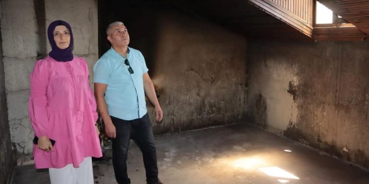 Ev sahibi çıkarmak istedi: Kiracı evi ateşe verip kaçtı