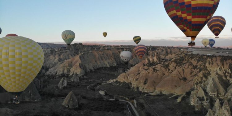 Kapadokya’ya 7 ayda 2 milyondan fazla turist geldi