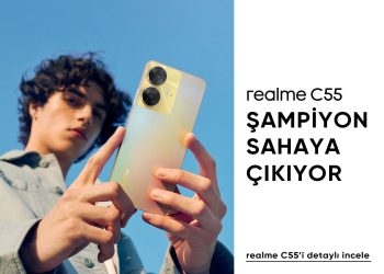 realme c55 şampiyon sahaya çıkıyor