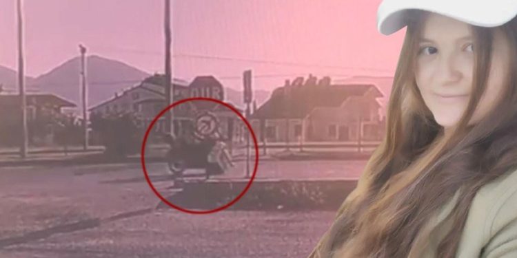 Motosiklet ile yaya geçidinden geçerken canından oldu