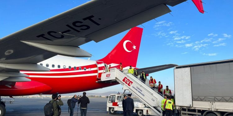 Türkiye’den Gazze’ye yardım eli: Cumhurbaşkanlığı uçağı ile tıbbi malzeme gönderildi